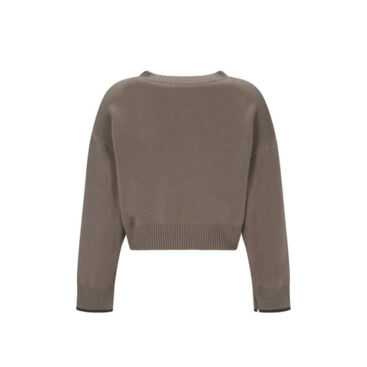 Brunello Cucinelli Beige Cashmere Cashmere Sweater