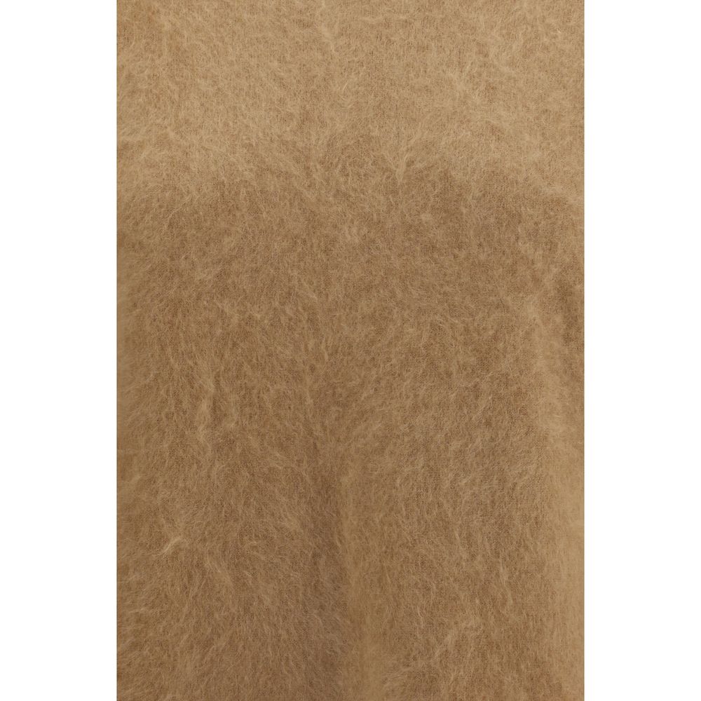 Lisa Yang Brown Cashmere Cashmere Sweater