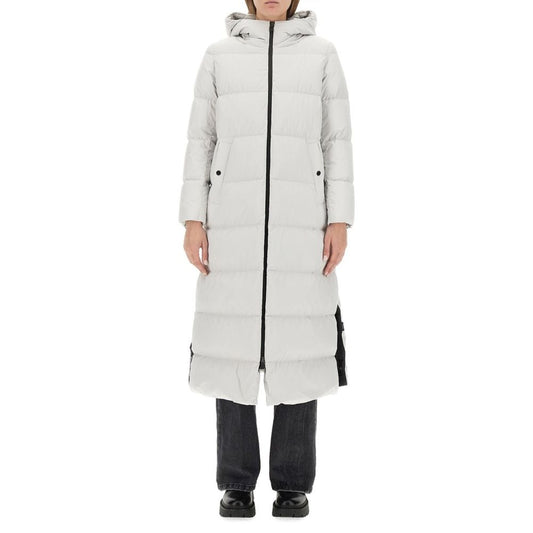 Herno Gray Polyester Coat