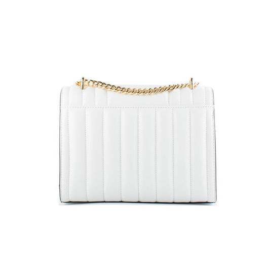 Michael Kors White Leather Shoulder Bag