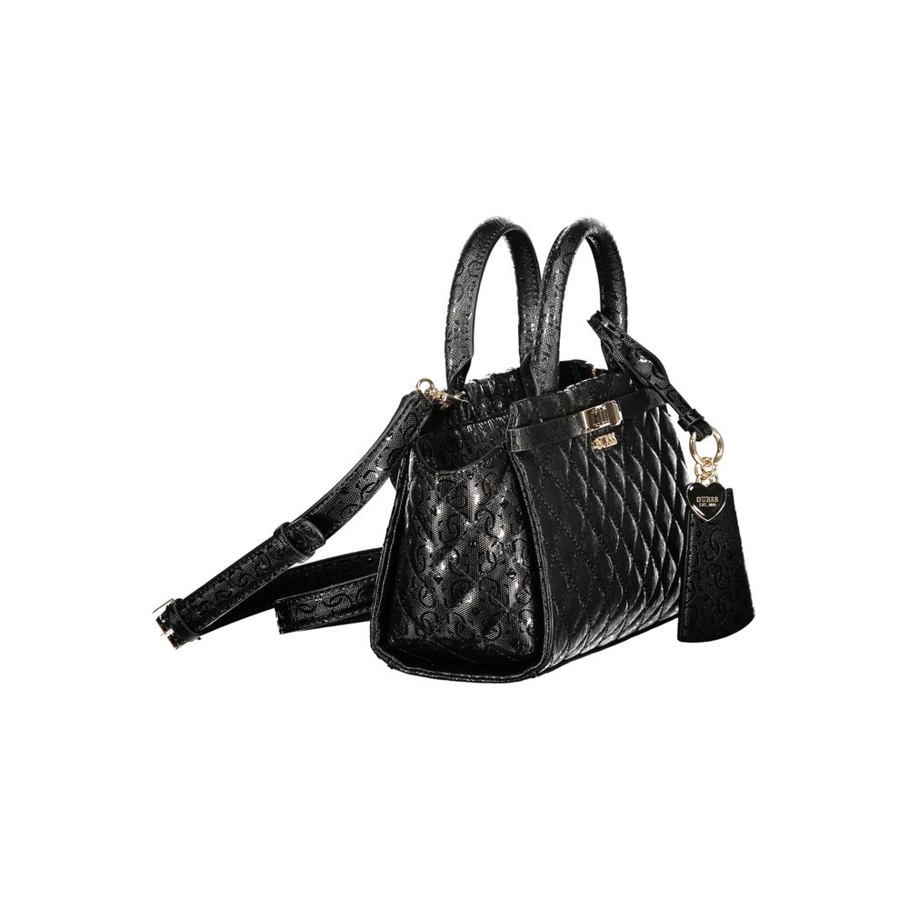 Guess Jeans Black Polyurethane Women Handbag