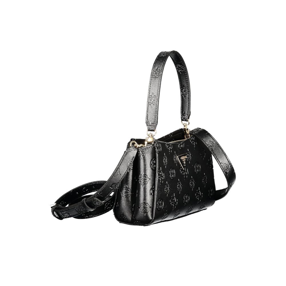 Guess Jeans Black Polyurethane Women's Handbag