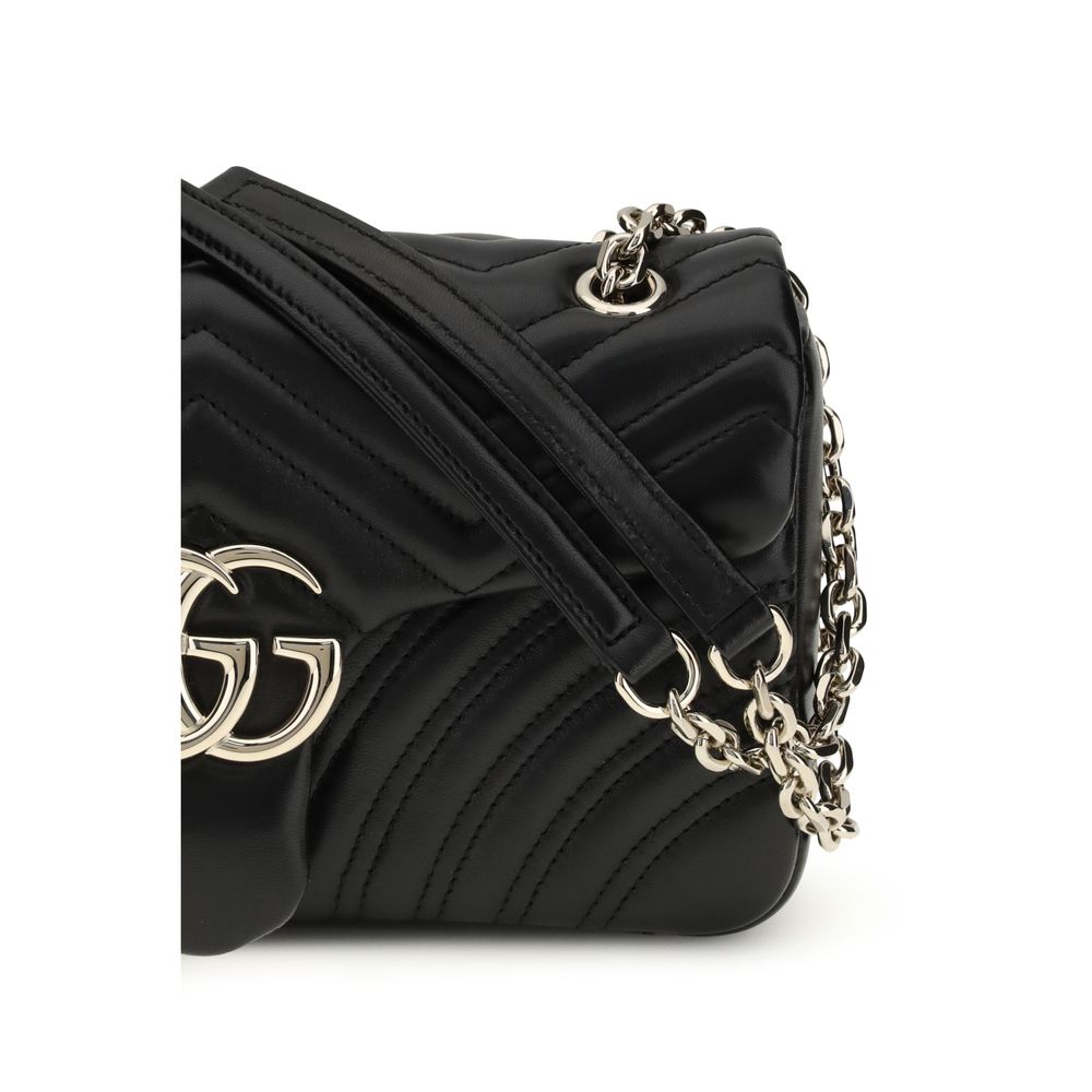 Gucci Black Calf Leather Bos Taurus Shoulder Bag