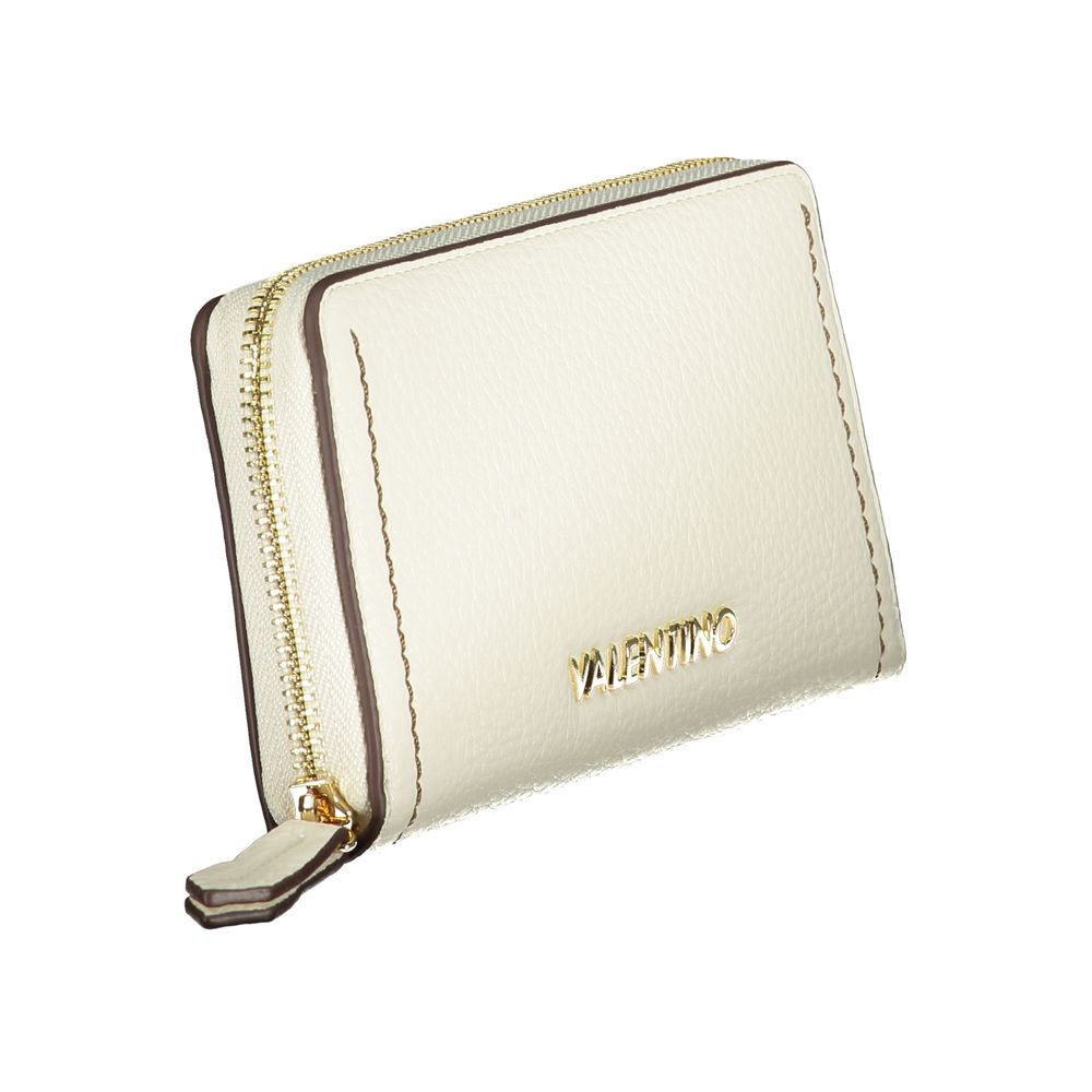 Mario Valentino White Polyethylene Wallet