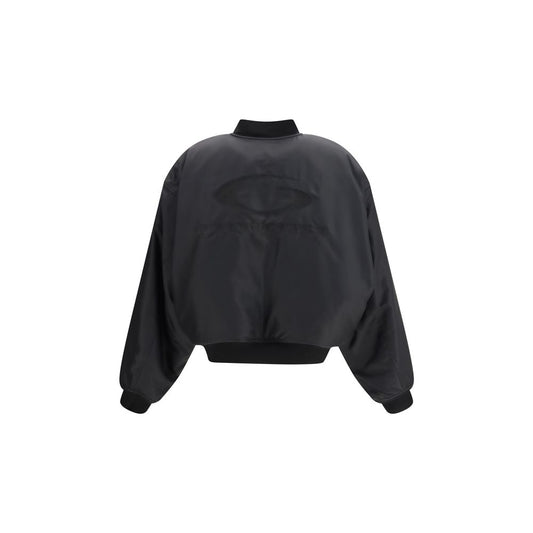 Balenciaga Black Polyamide Bomber