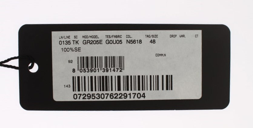 Fajín con cierre de gancho de seda gris plateado de Dolce Gabbana