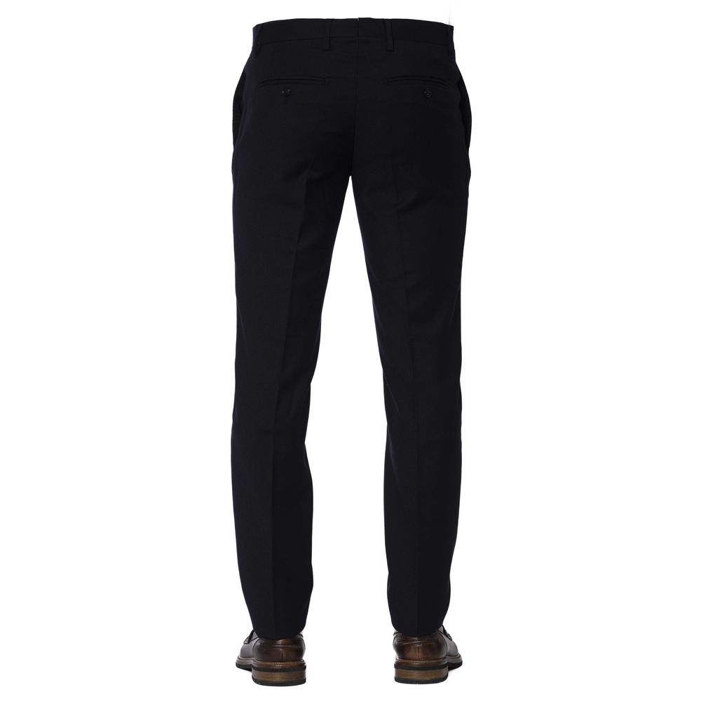 Pantalón Trussardi de lana azul para hombre