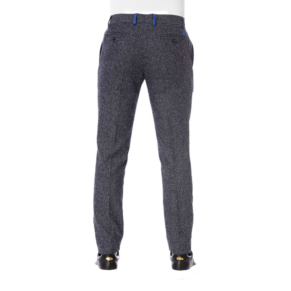 Pantalones Trussardi de algodón negro para hombre