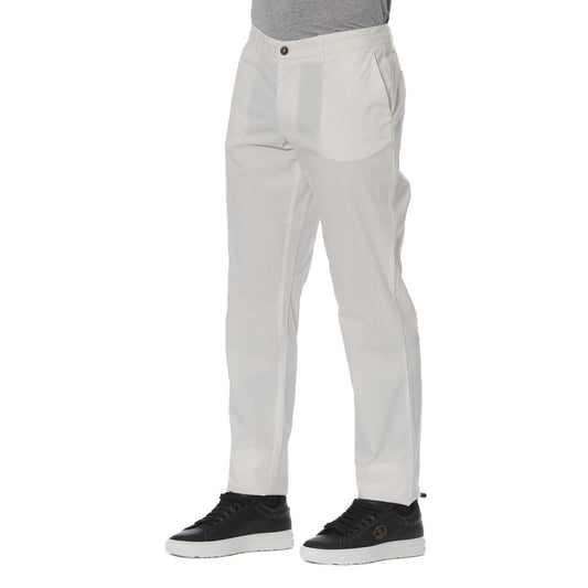 Pantalones Trussardi Jeans de algodón blanco para hombre