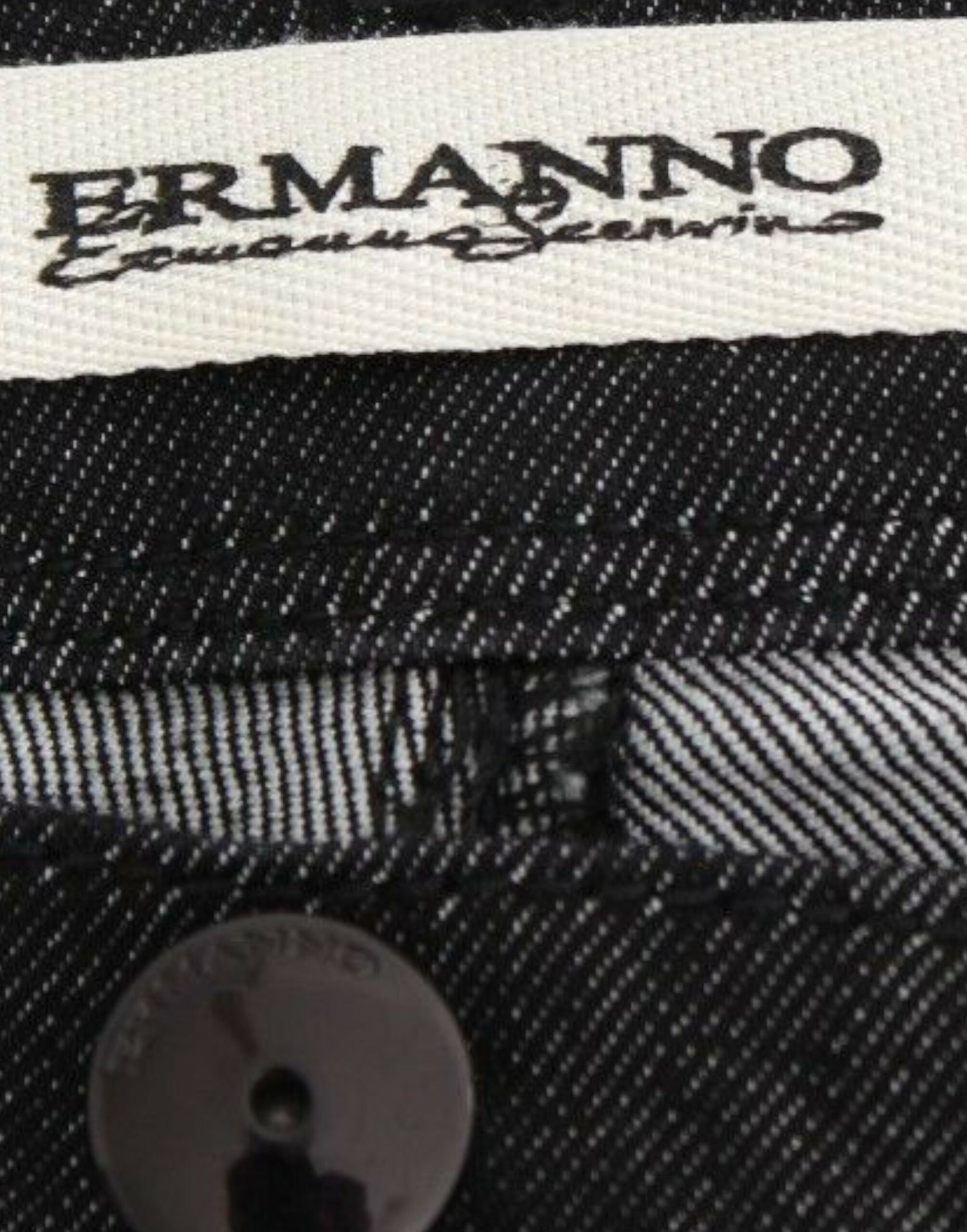 Vaqueros pitillo negros Ermanno Scervino Lujo italiano