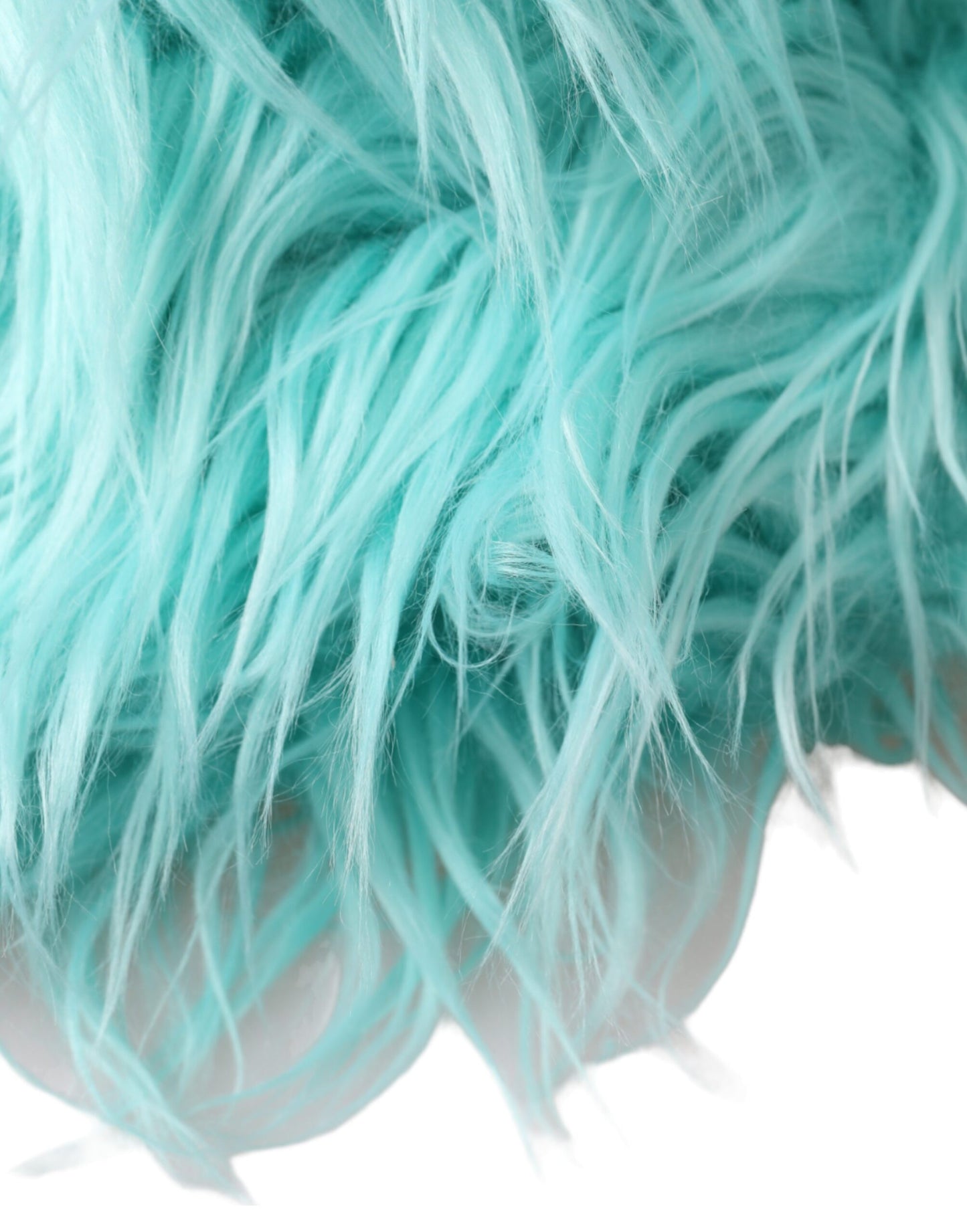 Sombrero de pescador Dolce & Gabbana de piel acrílica verde menta para mujer