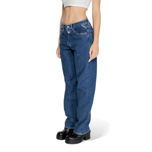 Jean et pantalon en coton bleu Replay
