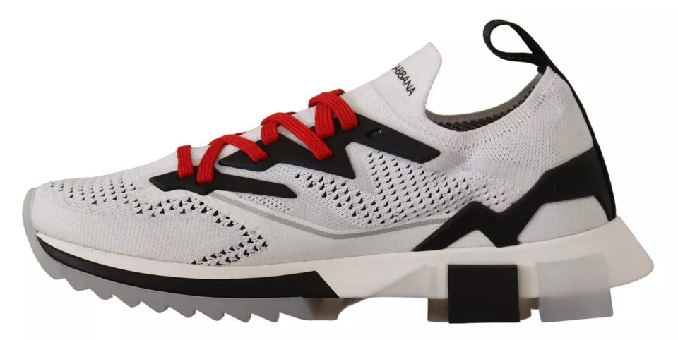 Dolce & Gabbana Sorrento Sport Stretch - Zapatillas deportivas blancas para hombre