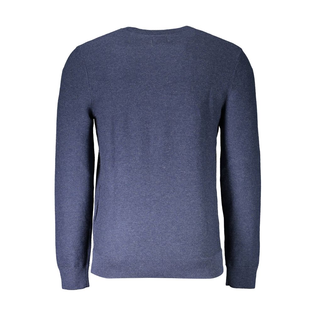 Dockers Blue Cotton Men Sweater