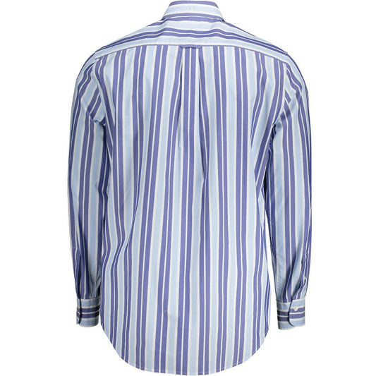 Gant Azzurro Cotton Men Shirt