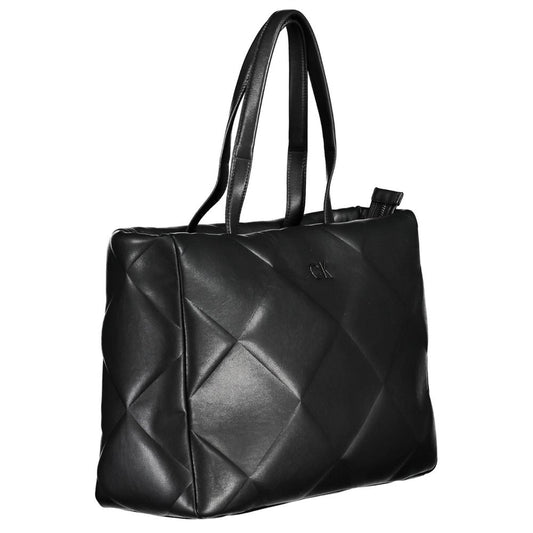 Calvin Klein Black Polyester Women Handbag