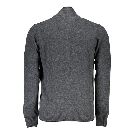 North Sails Grigio Poliammide Men Cardigan