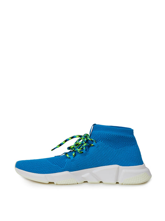 Baskets Balenciaga en coton bleu exquis pour homme