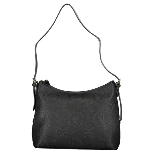 Mario Valentino Nero Polyurethane Women Shoulder Bag