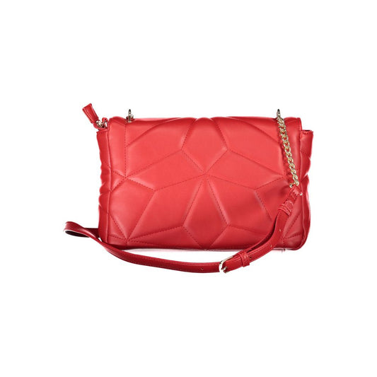 Mario Valentino Rosso Polyurethane Women Shoulder Bag