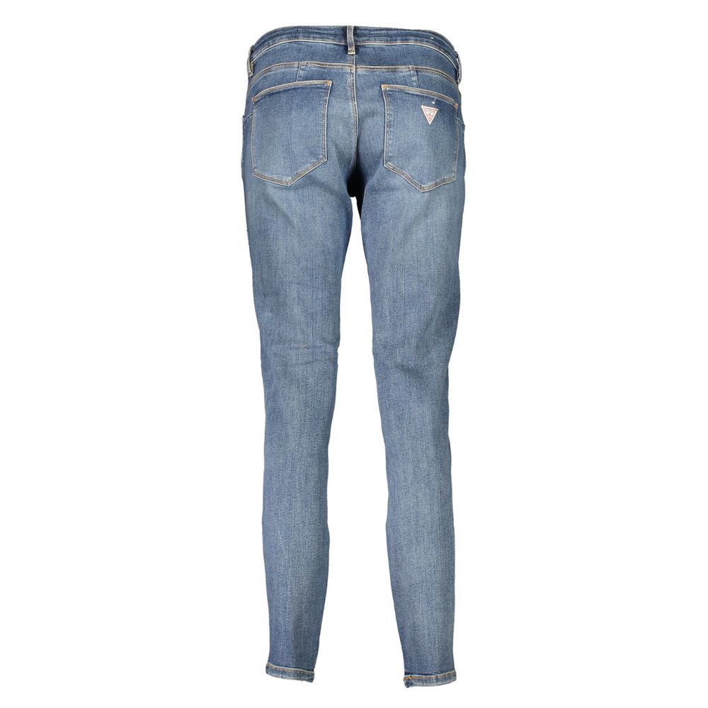 Guess Jeans Blu Cotton Women's Skinny Jean