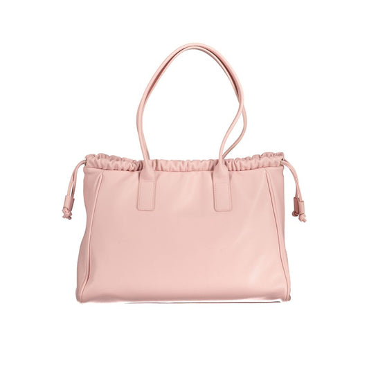 Mario Valentino Pink Polyethylene Handbag