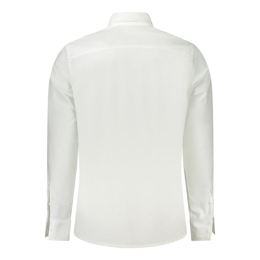 Calvin Klein White Cotton Dress Shirt