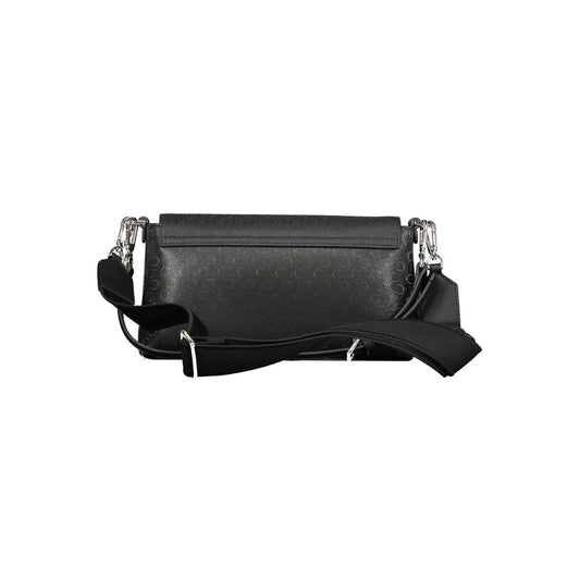 Calvin Klein Black Polyester Women's Shoulder Bag
