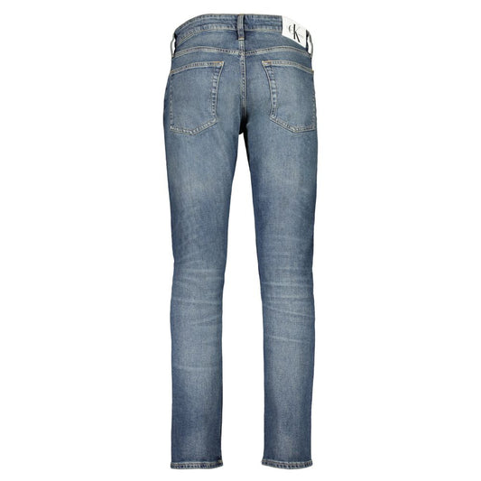 Calvin Klein Blue Cotton Men's Jeans