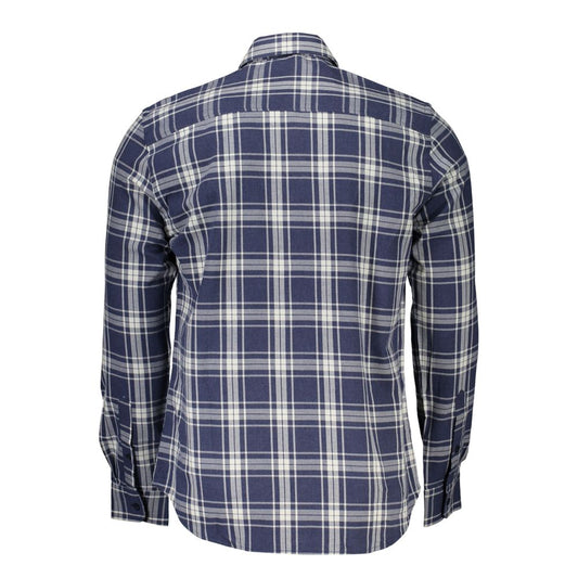 North Sails Blue Cotton Pattern Shirt