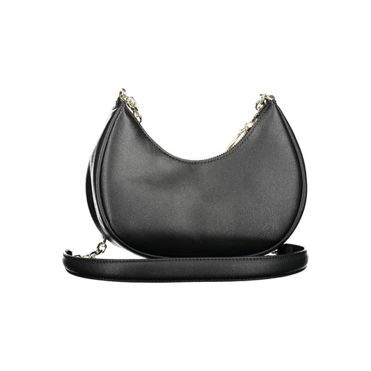 Calvin Klein Black Polyester Women Shoulder Bag