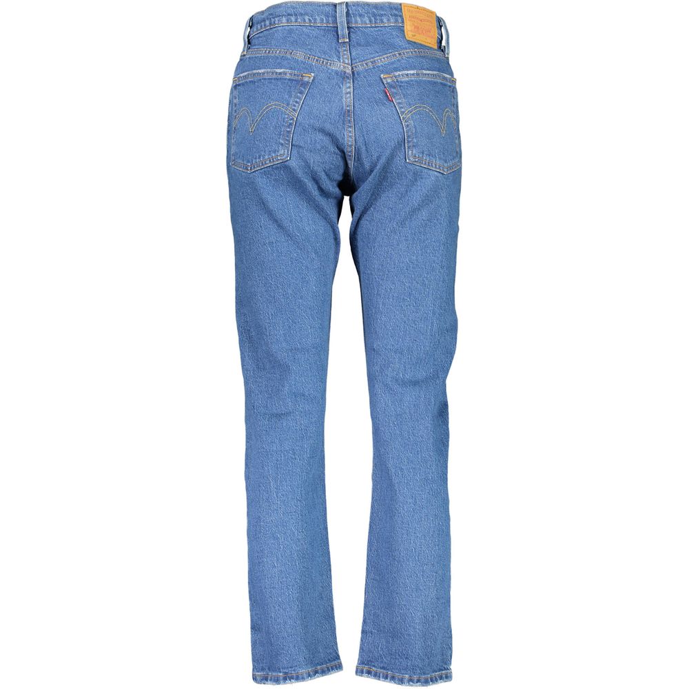 Vaqueros y pantalones de algodón azul de Levi's
