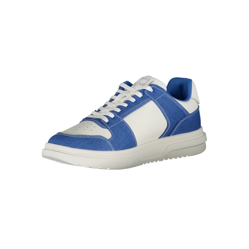 Tommy Hilfiger White Polyester Athletic Sneakers