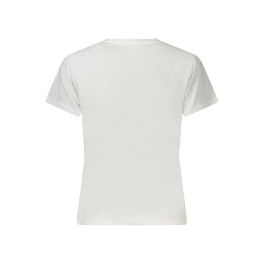 Guess Jeans Bianco Cotton Women T-Shirt
