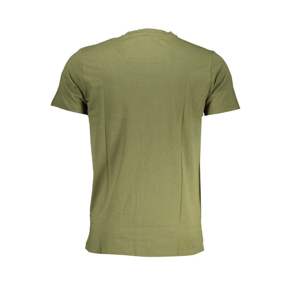 Cavalli Class Verde Cotton Men T-Shirt