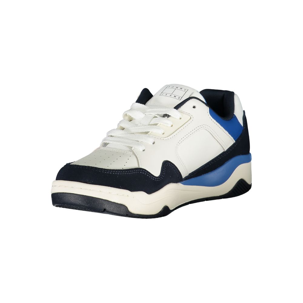 Tommy Hilfiger Blue Polyester Athletic Sneakers