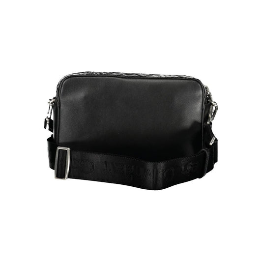 Calvin Klein Black Polyurethane Women's Shoulder Bag