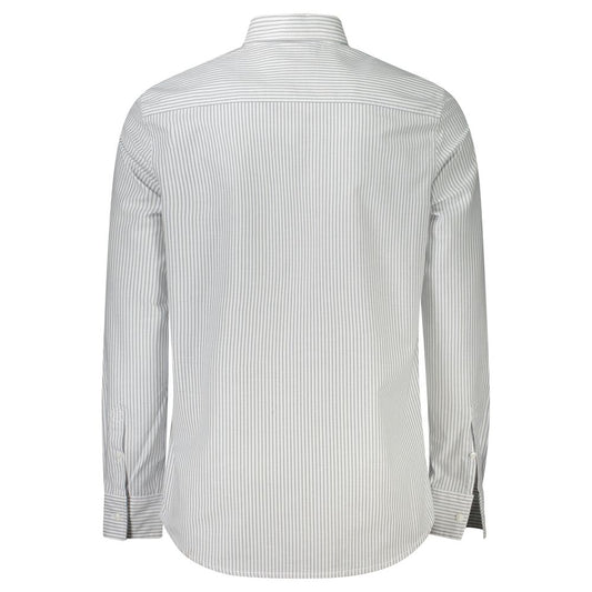 Calvin Klein White Cotton Dress Shirt
