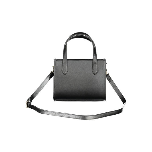 Mario Valentino "Nero Polyurethane Women Handbag"