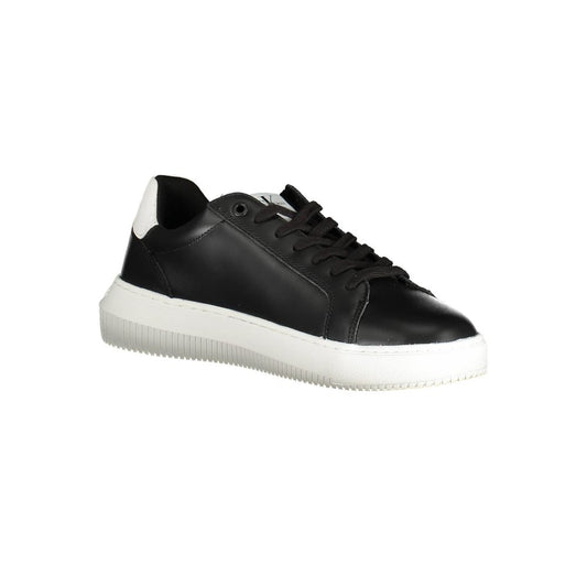Calvin Klein Black Polyester Athletic Sneakers