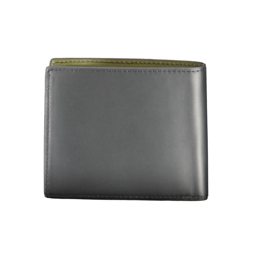 Tommy Hilfiger Black Leather Men Wallet