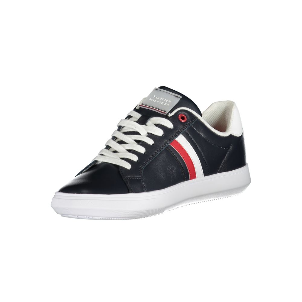 Tommy Hilfiger Blue Polyester Athletic Sneakers