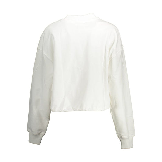 Calvin Klein Bianco Cotton Woman Sweatshirt