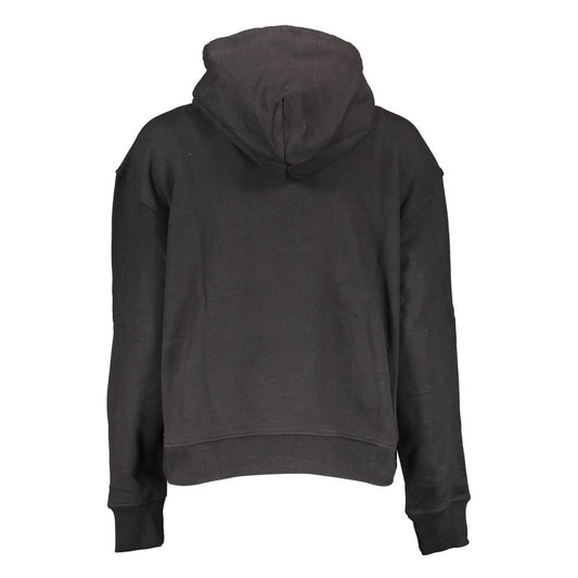 Calvin Klein Black Cotton Women Sweatshirt