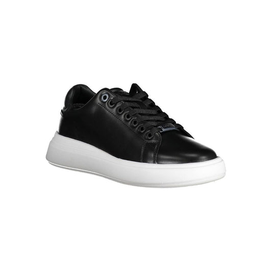 Calvin Klein Nero Pelle Donna Sneaker