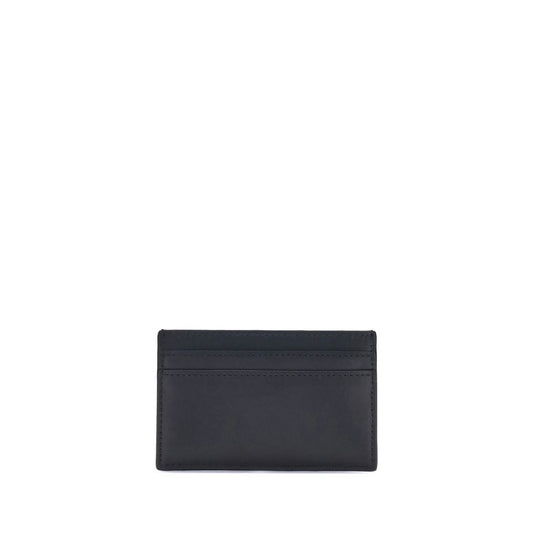 Alexander McQueen Black Calf Leather Bos Taurus Wallet