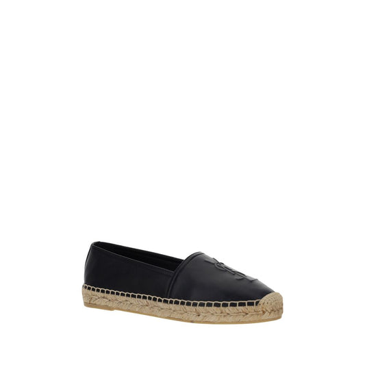 Saint Laurent Black Lamb Ovis Aries Aries Espadrilles