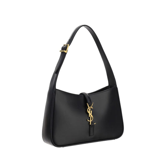Saint Laurent Black Calf Leather Bos Taurus Handbag