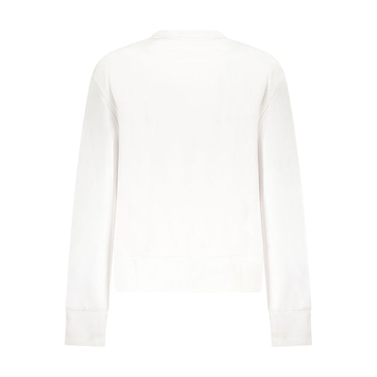 Guess Jeans White Cotton Women's Sweatshirt