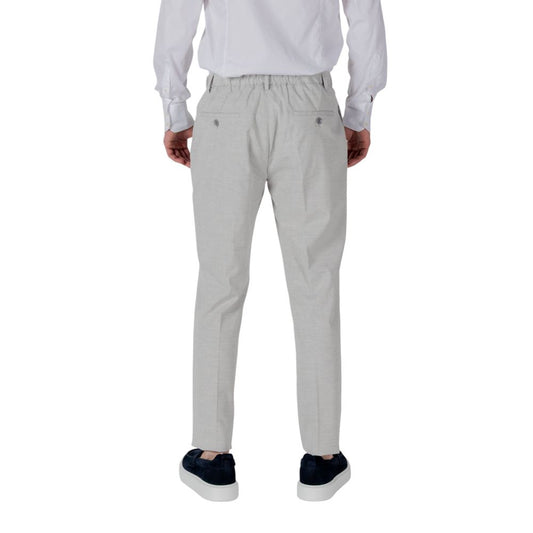 Antony Morato Gray Polyester Dress Pants